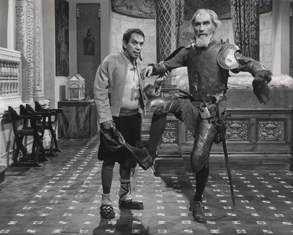 Don Quijote, con Fernando Fernán Gómez y Cantinflas
