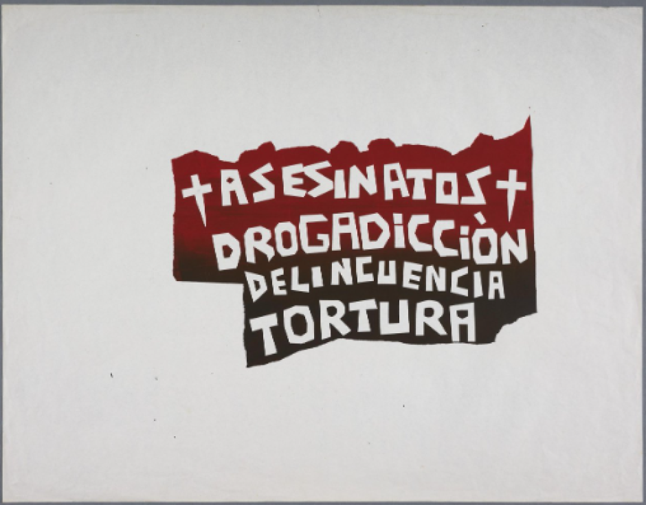 Asesinatos, drogadicción, delincuencia, tortura (1988) de Herbert Rodríguez