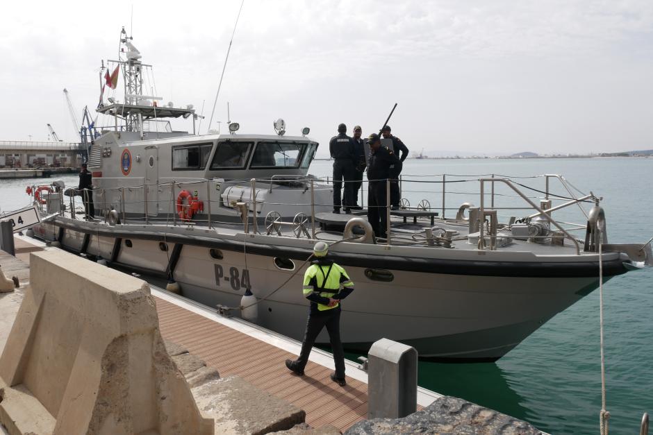 El patrullero Isla Pinto (P-84) en Melilla