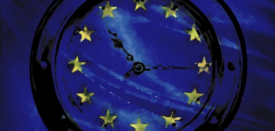 Ilustración: Reloj Unión Europea