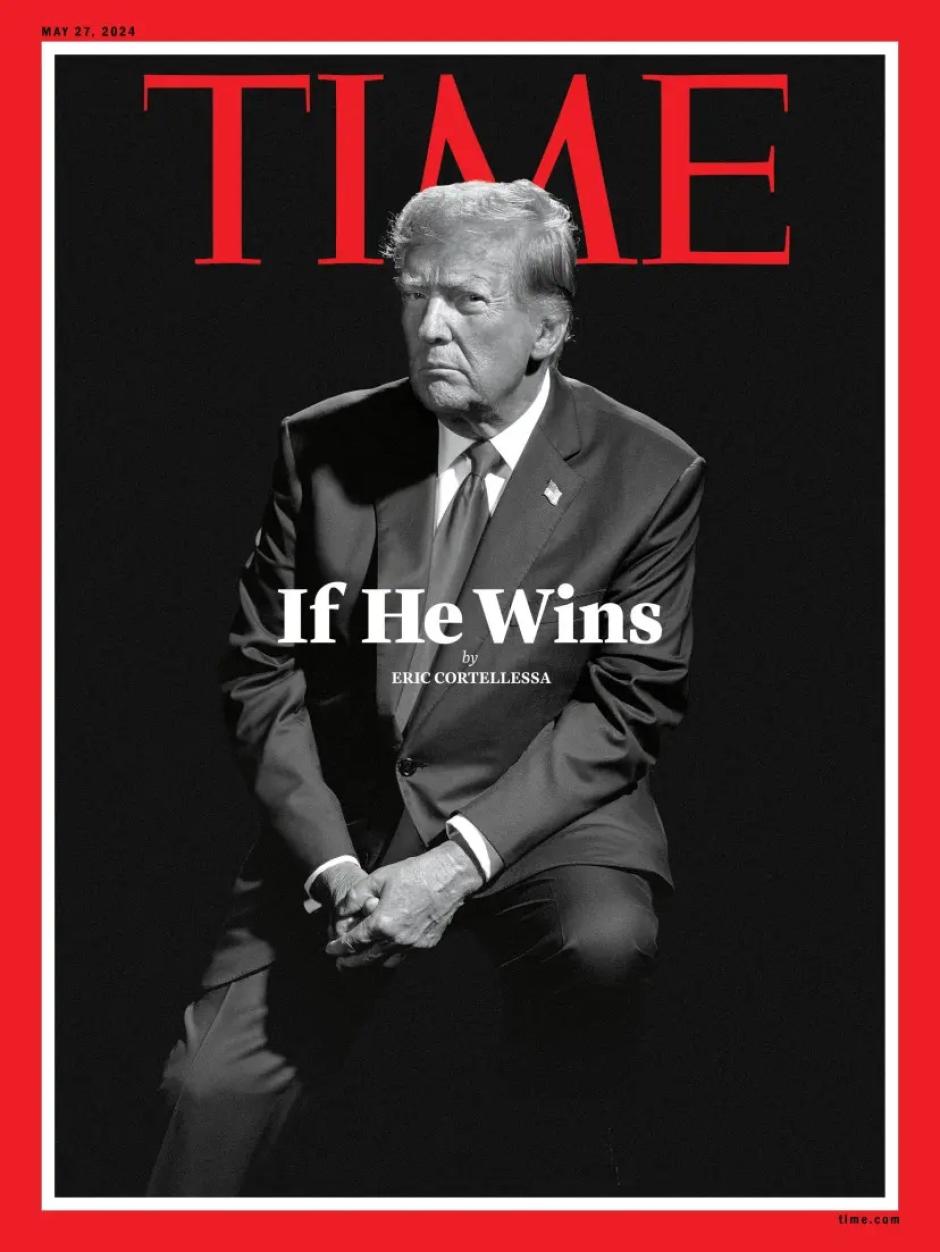 Portada de la revista TIME dedicada a Trump