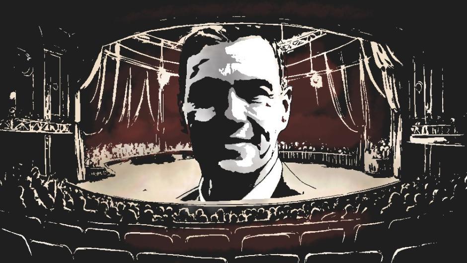 Ilustración Pedro Sánchez teatro