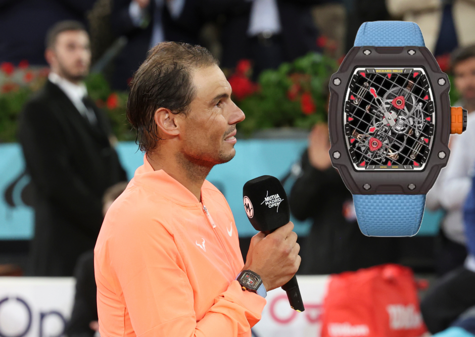 Rafa Nadal richard mille reloj