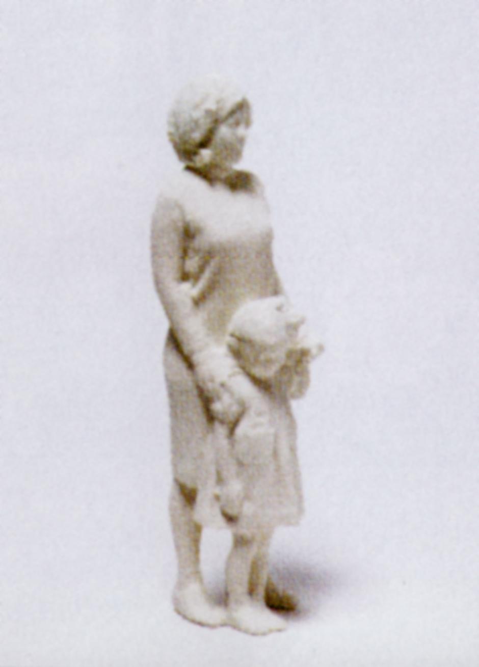 La escultura de Rosario y Asunta que es propiedad del CGAC y, por tanto, de la Xunta
