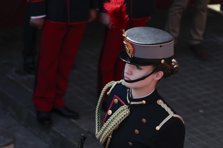 La Princesa de Asturias, cadete Borbón Ortiz, este sábado en la Academia General Militar