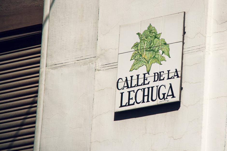 Calle de la Lechuga en Madrid