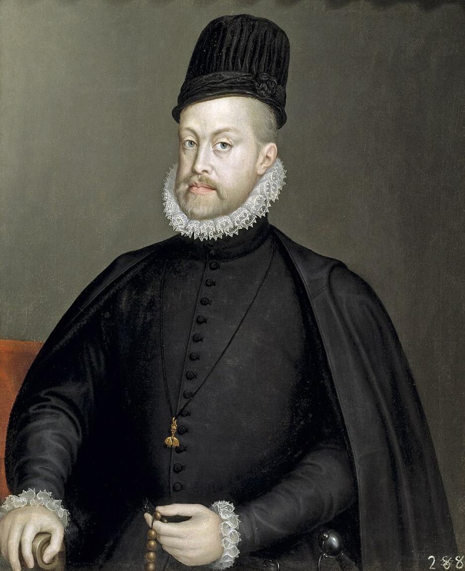 Retrato de Felipe II de Sofonisba Anghissola