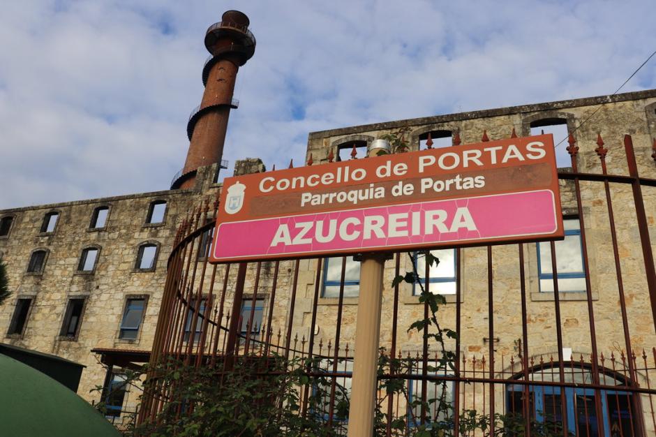 Fábrica azucarera del Concello de Portas