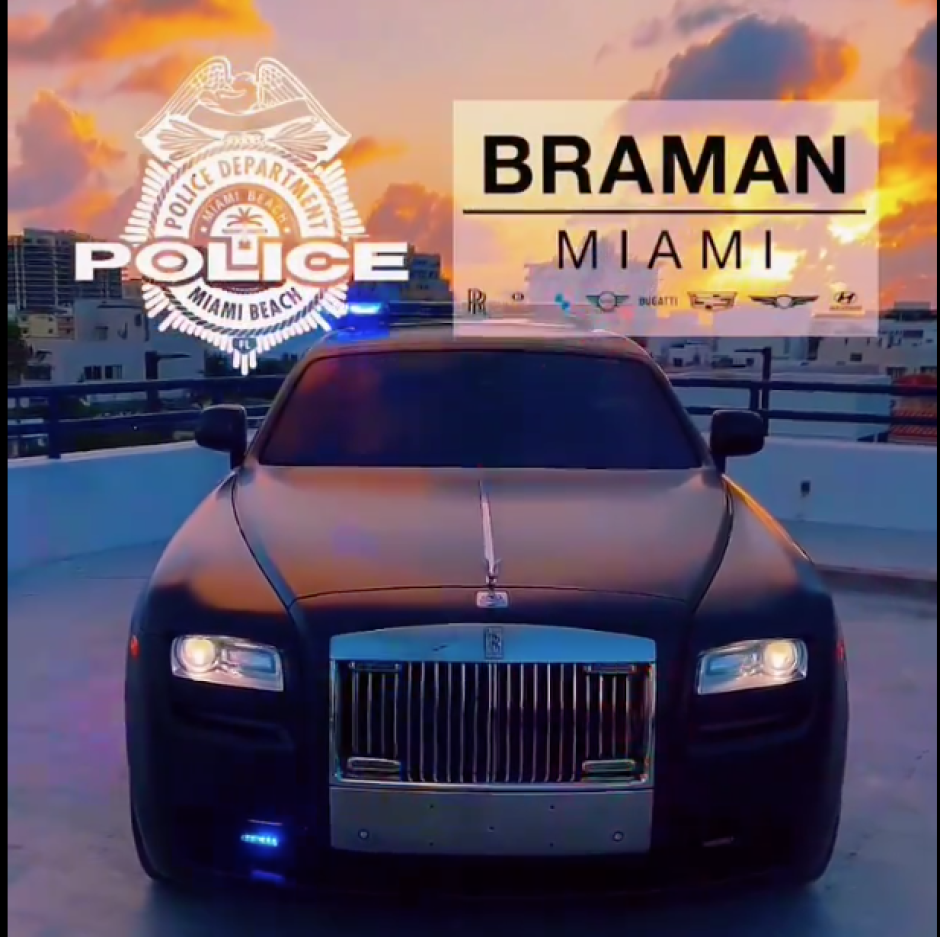 Acuerdo de colaboración entre la policía de Miami y el concesionario Braman