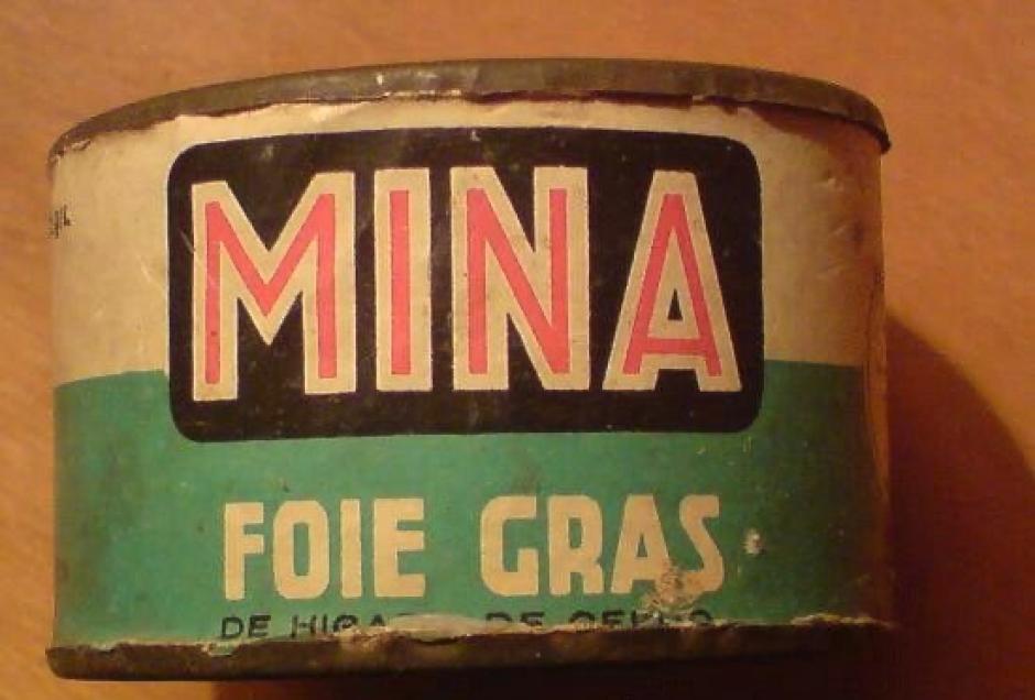 Lata de foie gras Mina
