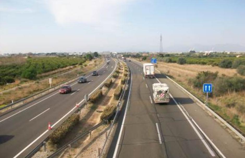 Vista oeste de la ronda oeste de Castellón