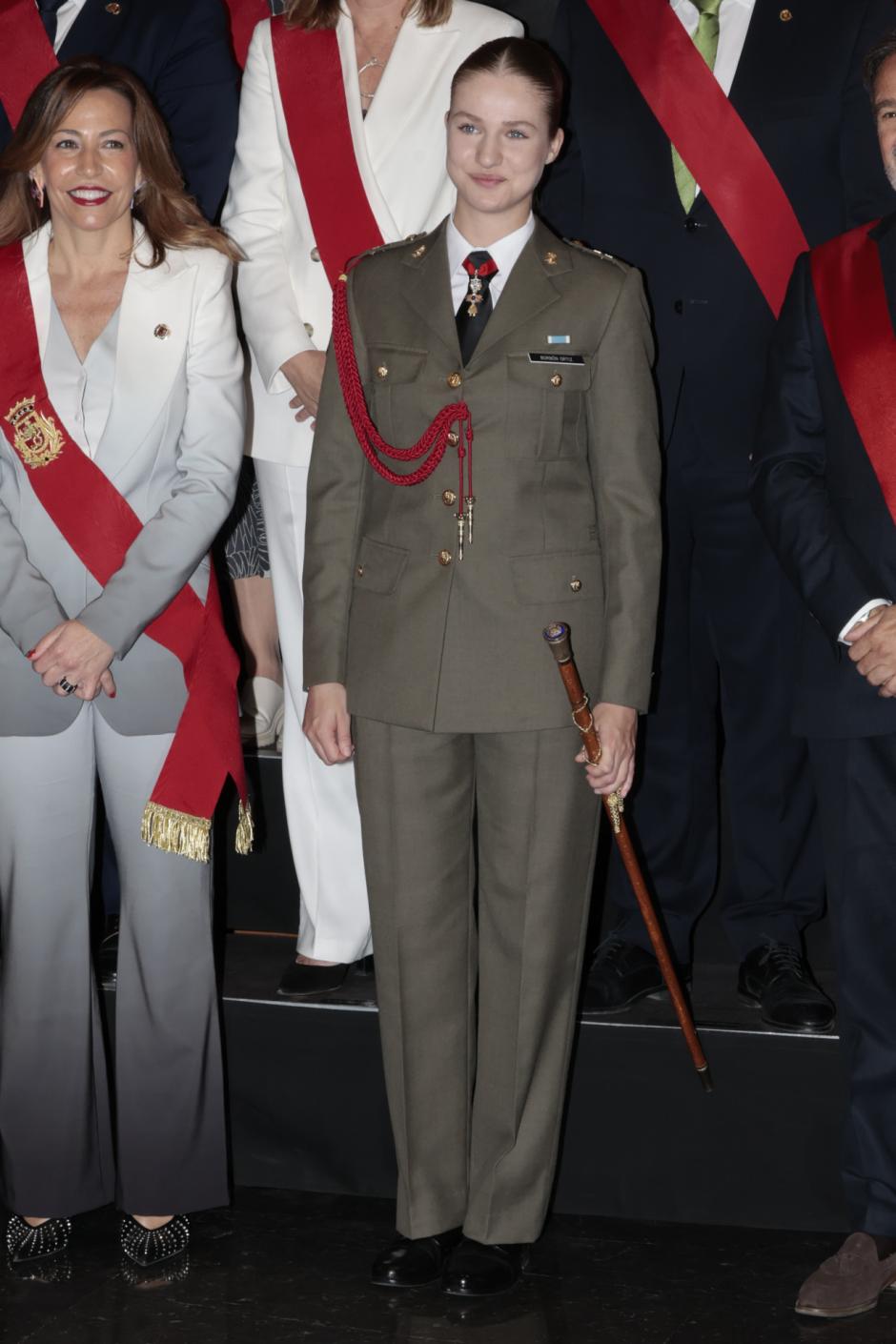 Princess of Asturias Leonor de Borbon is honored as adoptive daughter in Zaragoza on Tuesday, 21 May 2024.