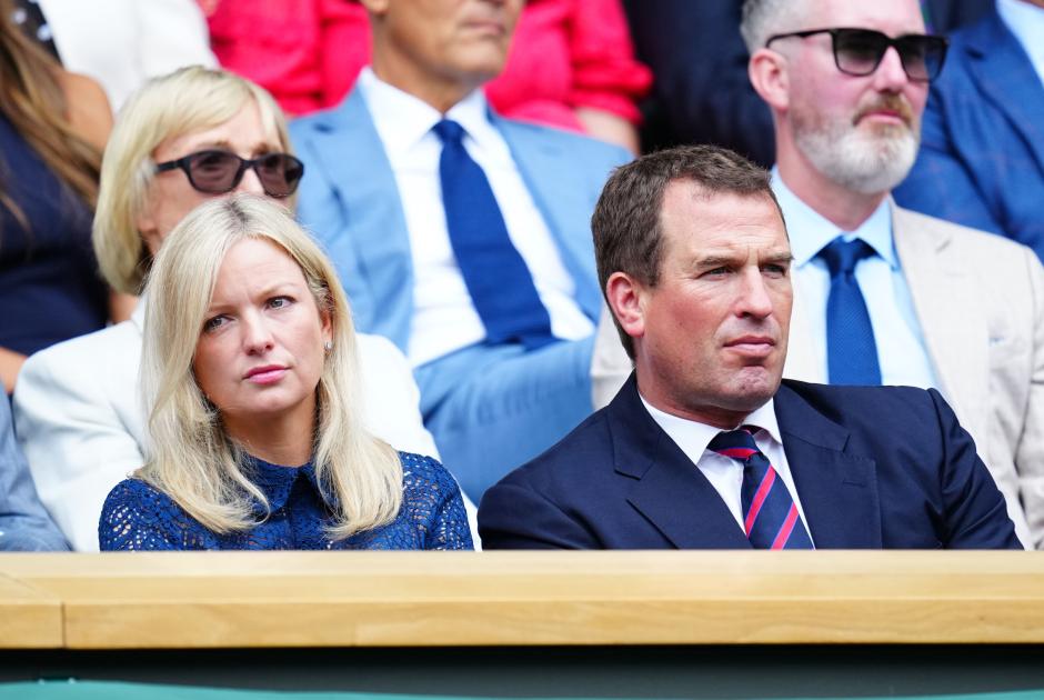 Peter Phillips and Lindsay Wallace in the Royal Box on Centre Court
Wimbledon Tennis Championships, Day 10, The All England Lawn Tennis and Croquet Club, London, UK - 06 Jul 2022
