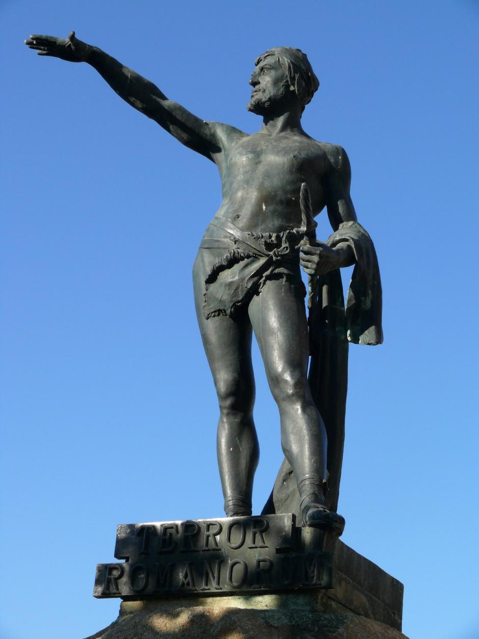 Estatua de Viriato en Zamora