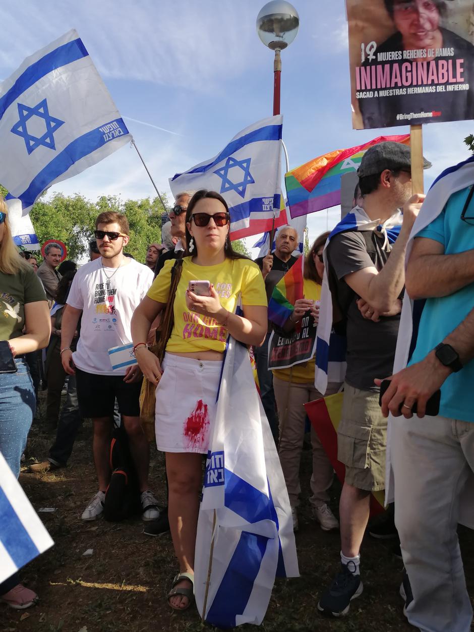 Manifestación proisraelí Madrid