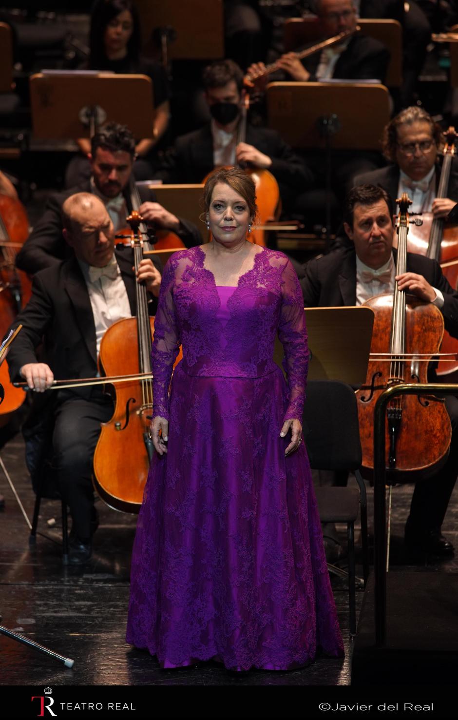 La soprano Nina Stemme en el último concierto programado dentro del ciclo 'Voces del Real', enteramente dedicado a la música de Richard Wagner