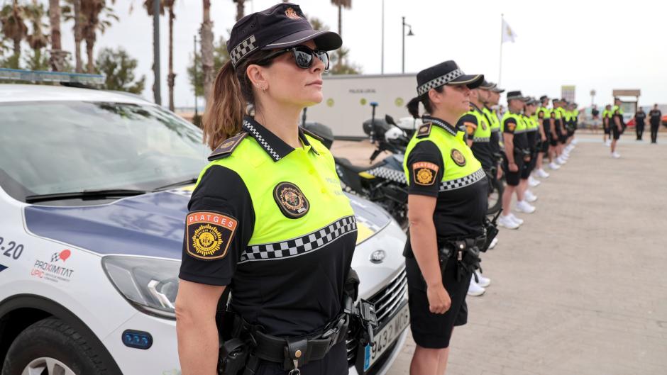 Presentación del operativo de playas de Valencia