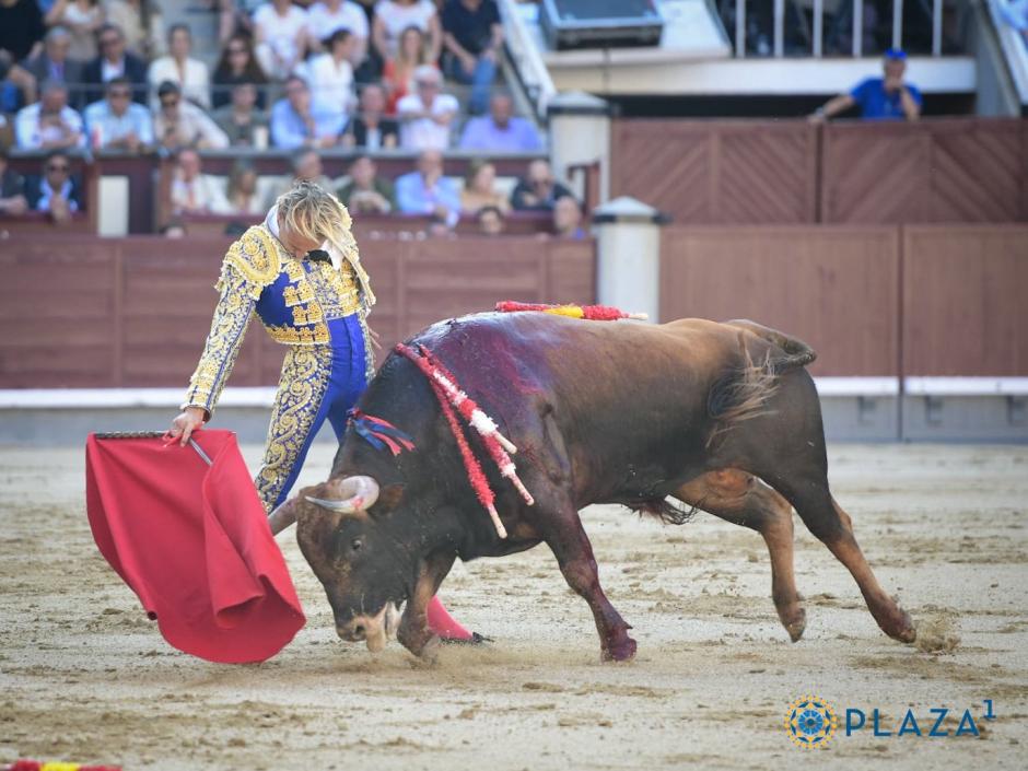 Lalo de María, con el primero de la tarde