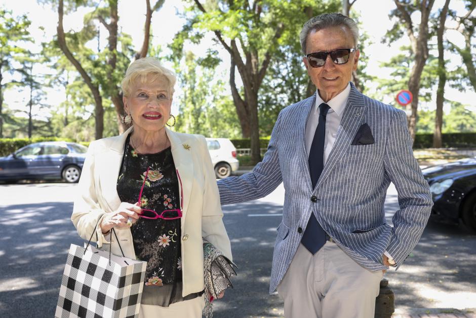 Marili Coll and Jose Ortega Cano  in Madrid 30 May 2024