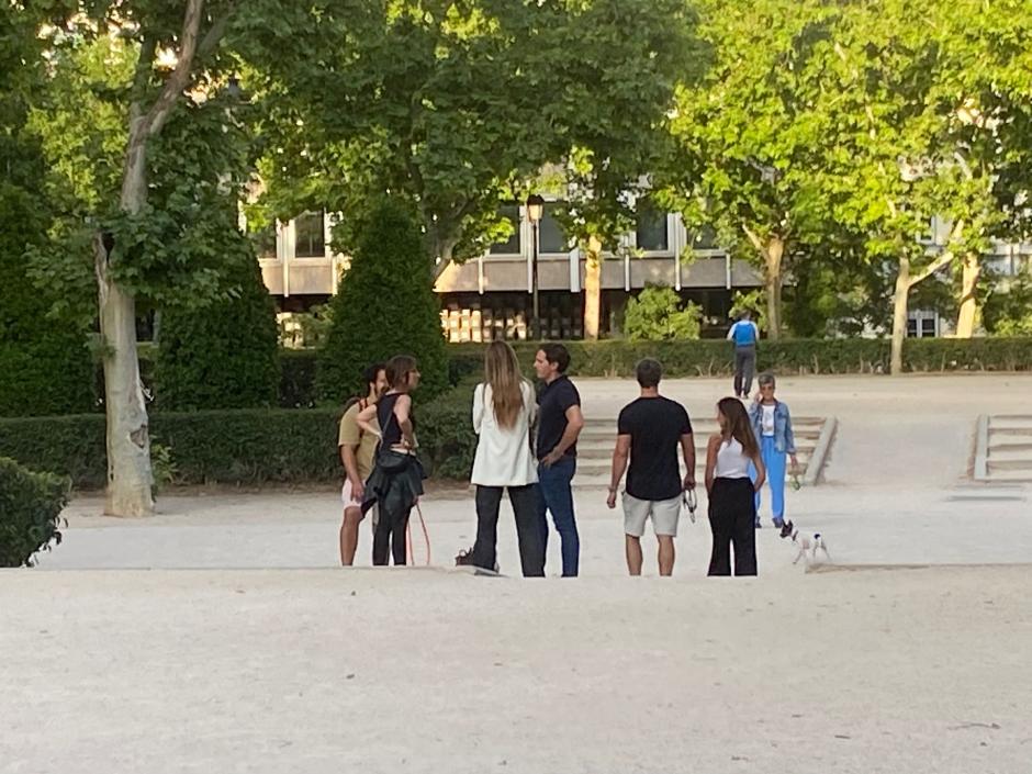 Albert Rivera con su novia y Ana Terradillos