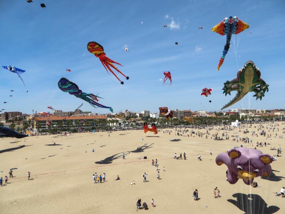 Festival del viento 2023 en Valencia