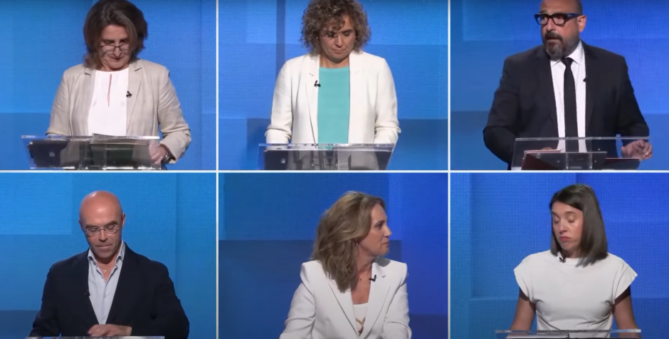 Participantes de El Debate