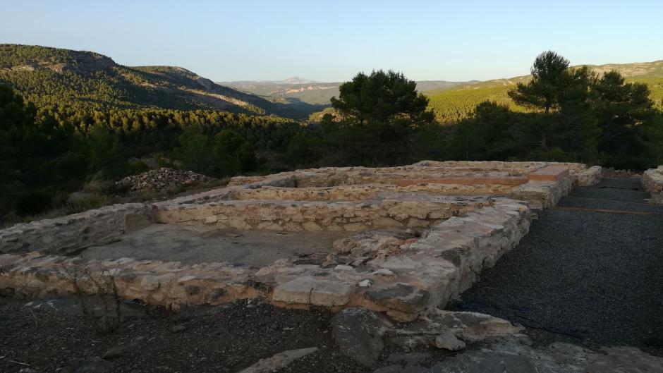 Imagen del yacimiento Monte Calvario en Montán, Castellón