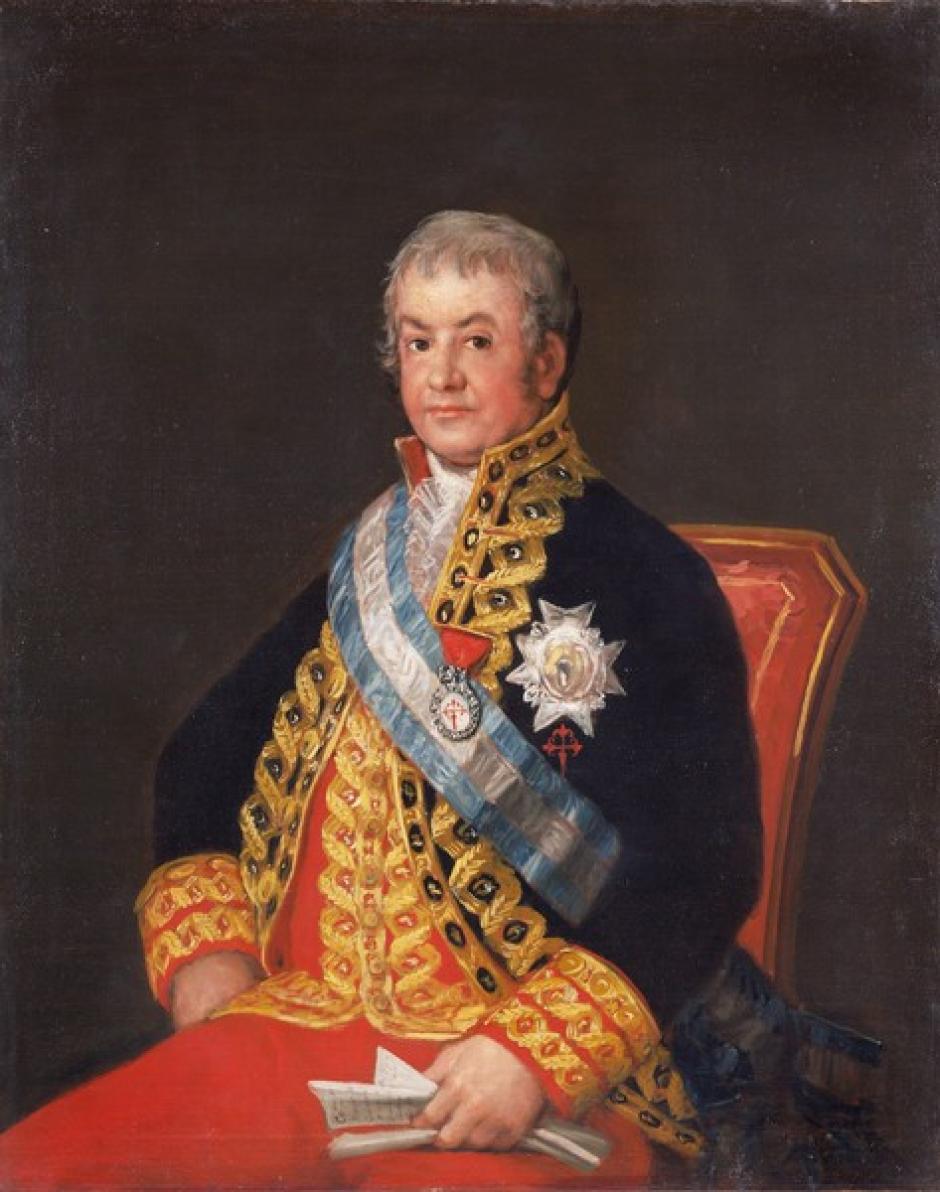 ´Retrato del marqués de Caballero (1807) de Francisco de Goya
