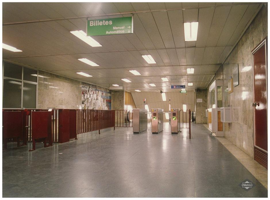 Tornos de Metro de Madrid