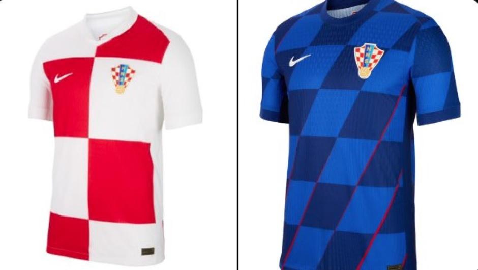 Croacia: la equipación de Croacia combina cuadros rojos y blancos, haciendo referencia a su escudo. La segunda combina cuadros de dos tonos diferentes de azul. Comparte Grupo B con España, Italia y Albania.