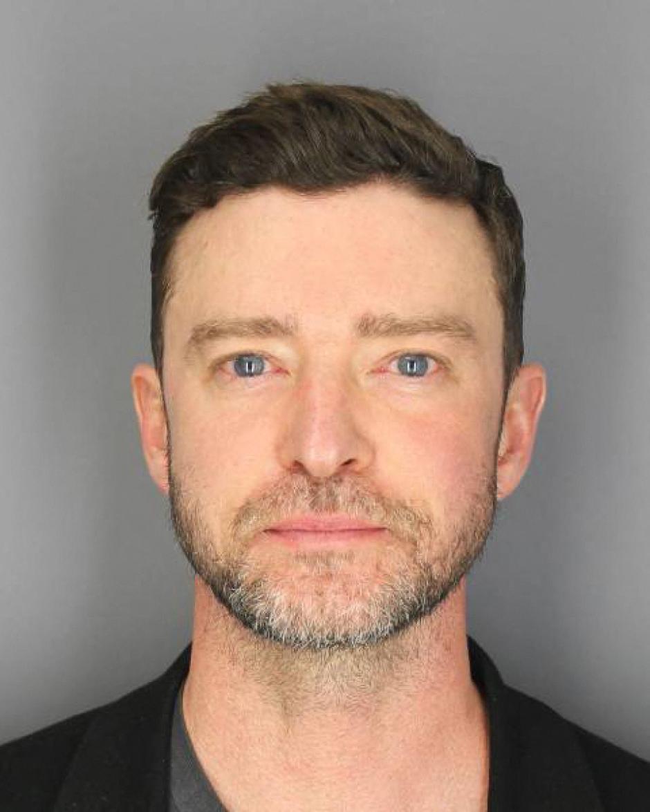 Justin Timberlake fue arrestado bajo los efectos del alcohol