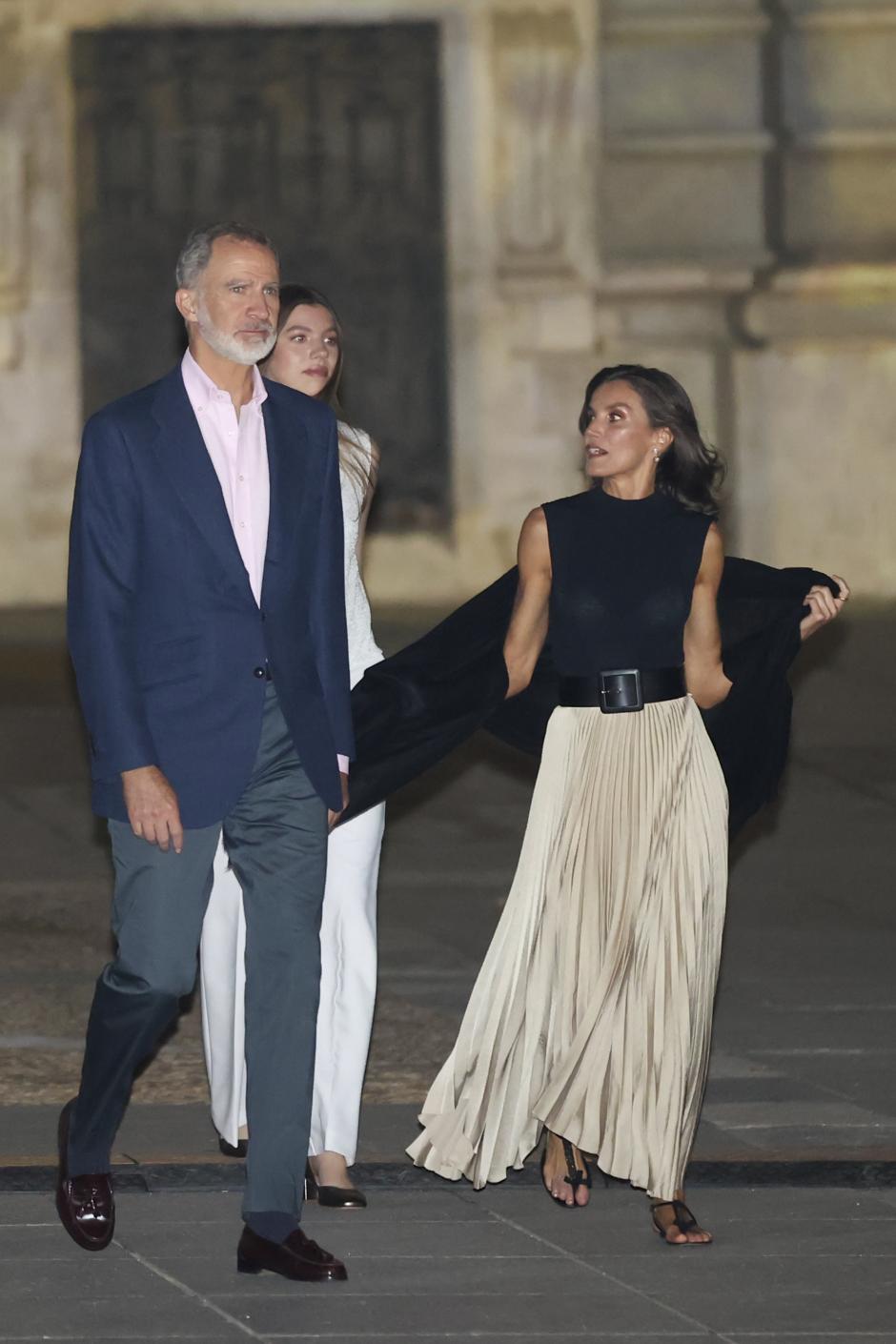 Spanish King Felipe VI and Queen Letizia attending AraMalikian event during 10 anniversary  of the proclamation of Spanish King Felipe VI in Madrid on Wednesday, 19 June 2024.