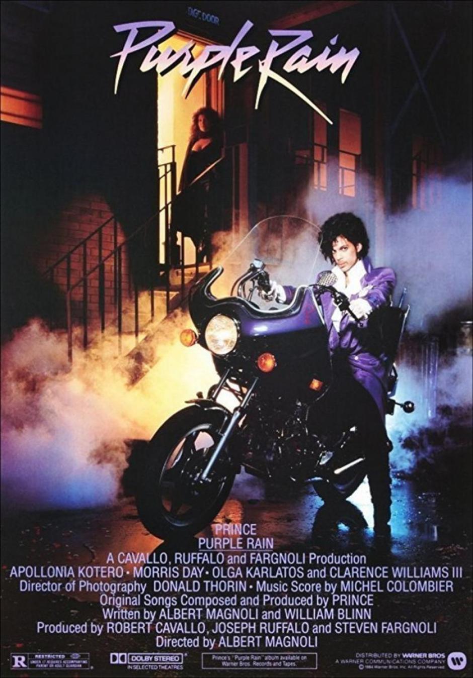 Cartel de la película 'Purple rain'