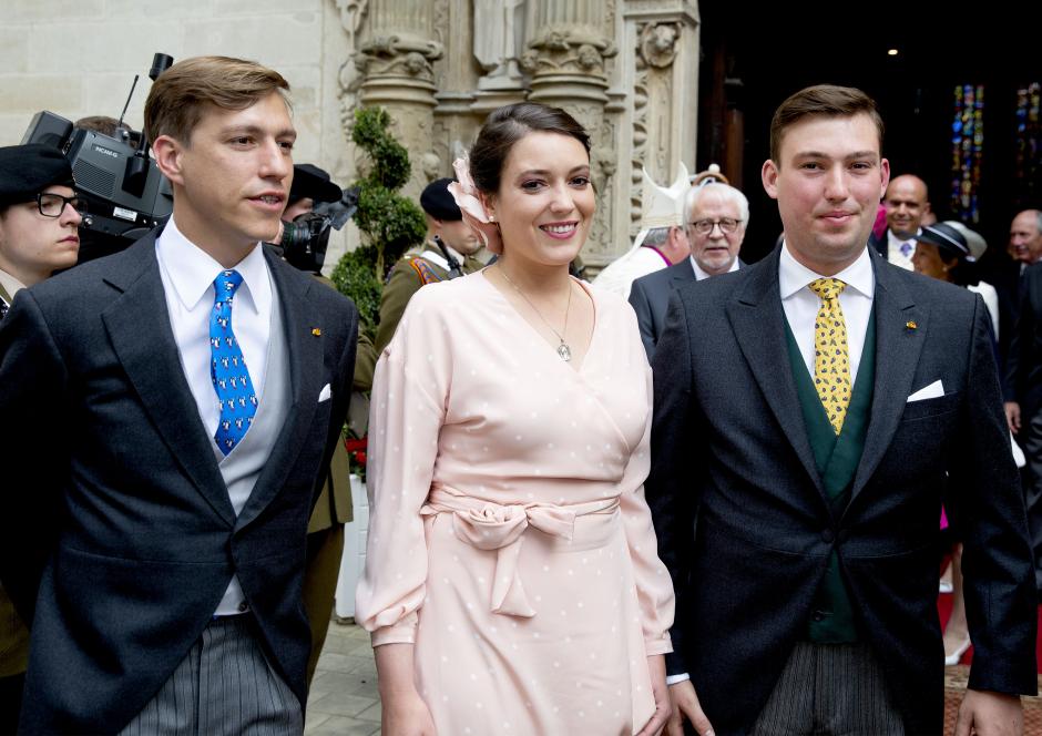 Los Príncipes Louis, Alexandra y Sebastián de Luxemburgo