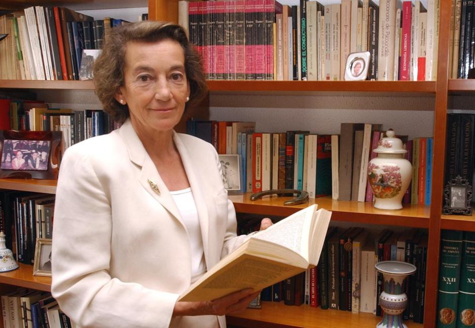 La exministra Cristina Alberdi el 6 de septiembre de 2003