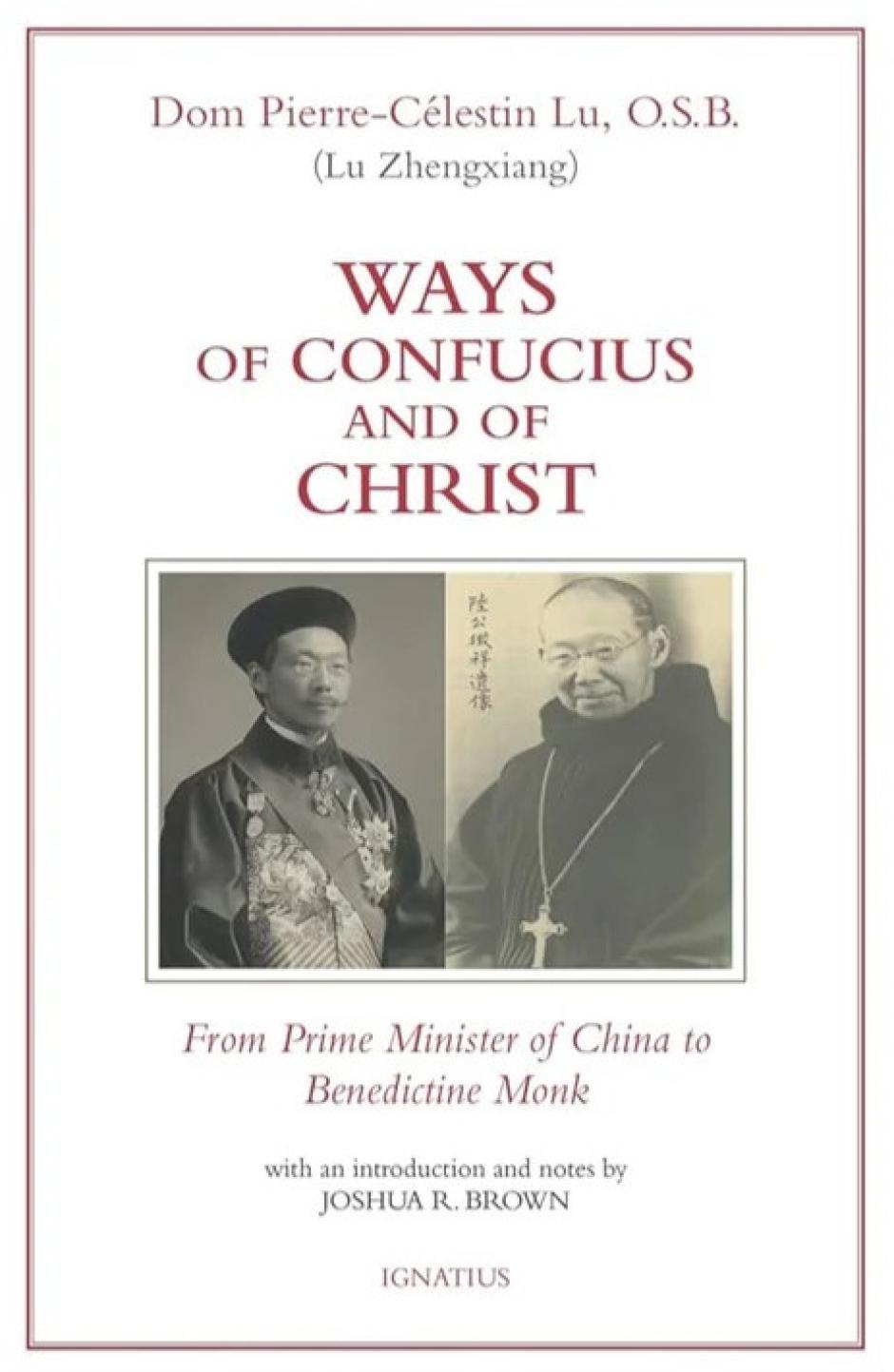 Portada de Caminos de Confucio y de Cristo, de Lu Zhengxiang