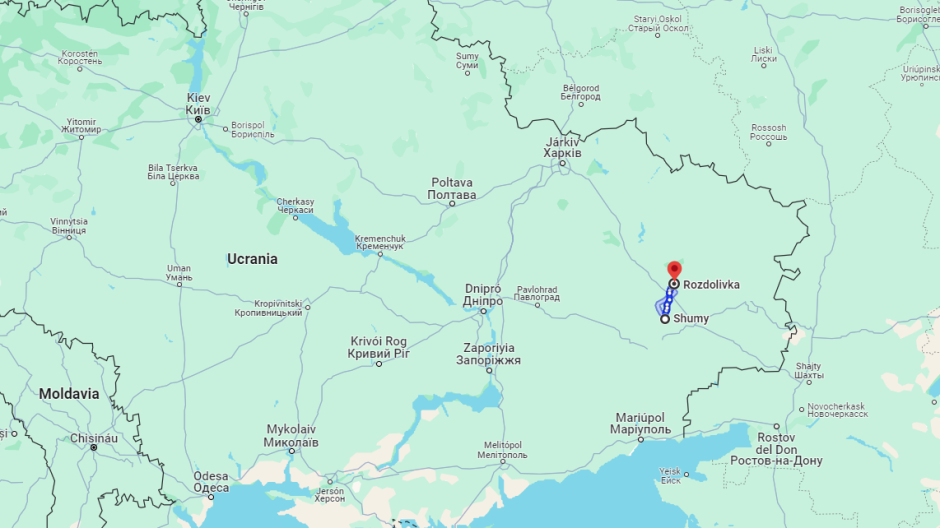 Rusia reivindica el control sobre las localidades de Shumy y Razdolivka