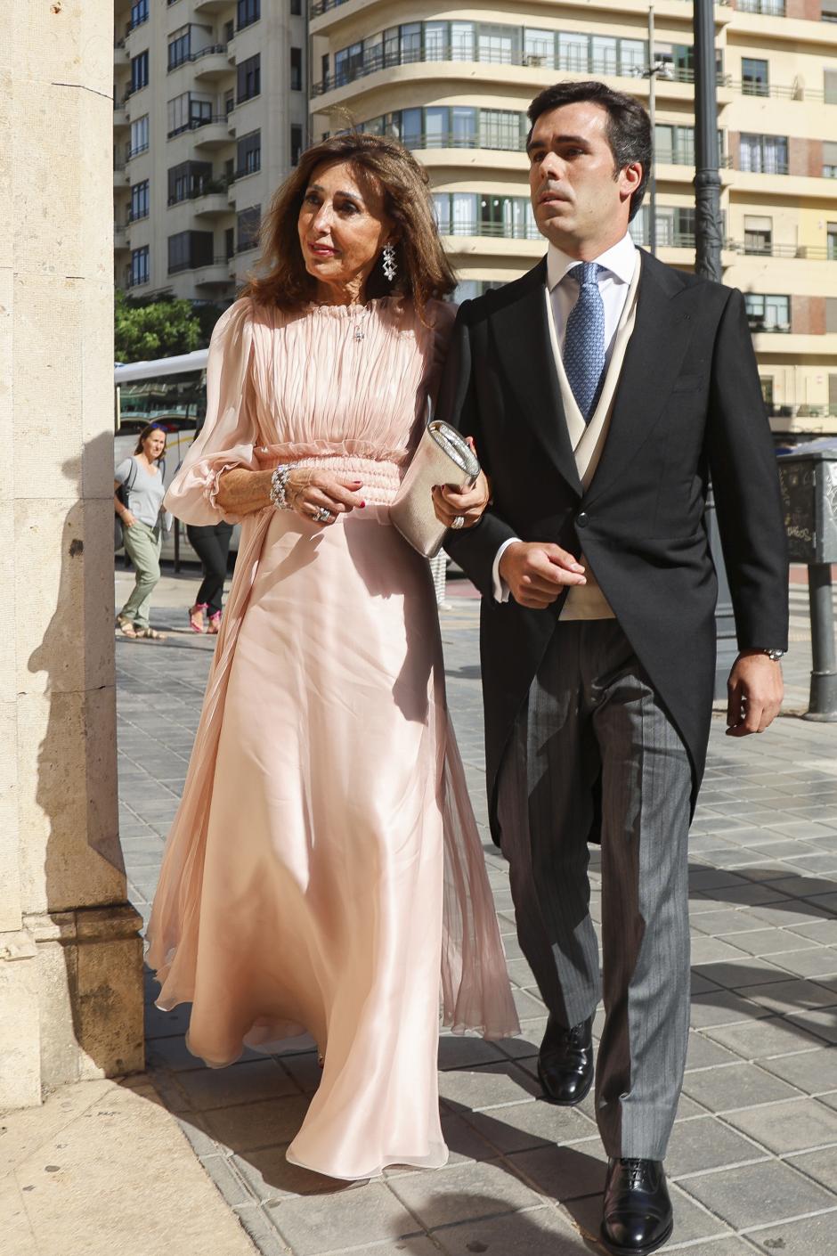 Esteban Rivas Traba during his wedding with Natalia Santos Yanes in Valencia on Saturday, 29 June 2024.