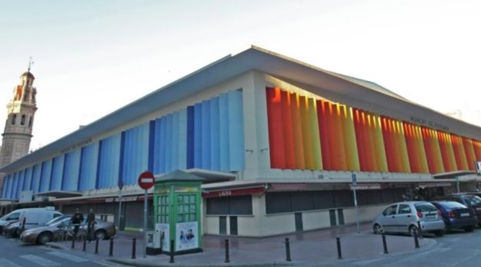 Fachada del Mercado Central de Valencia