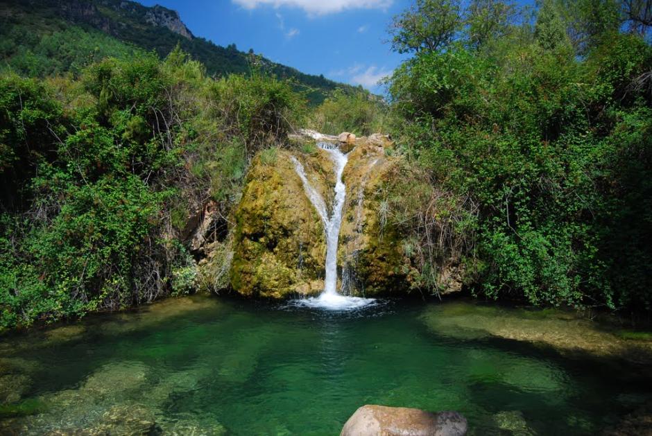 Cascada de El Toro, en la provincia de Castellón