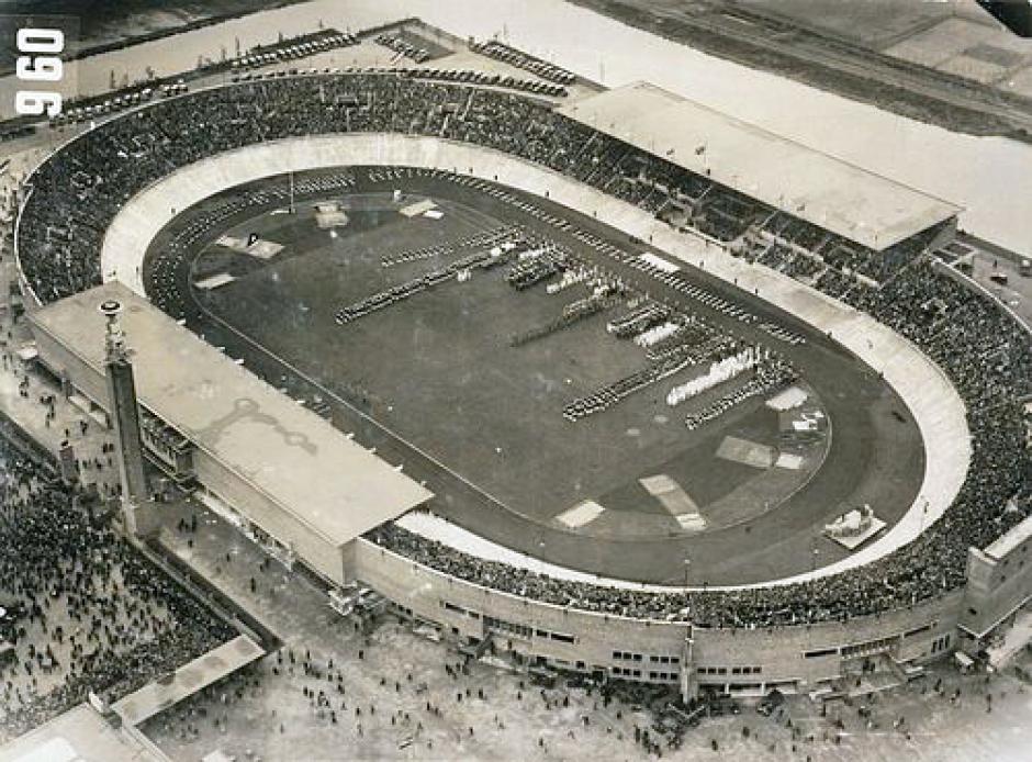 El Estadio Olímpico en 1928