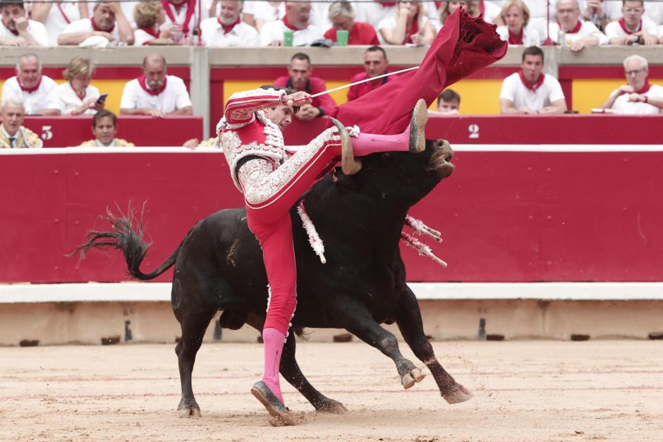 El cuarto de la tarde volteó a Sebastián Castella