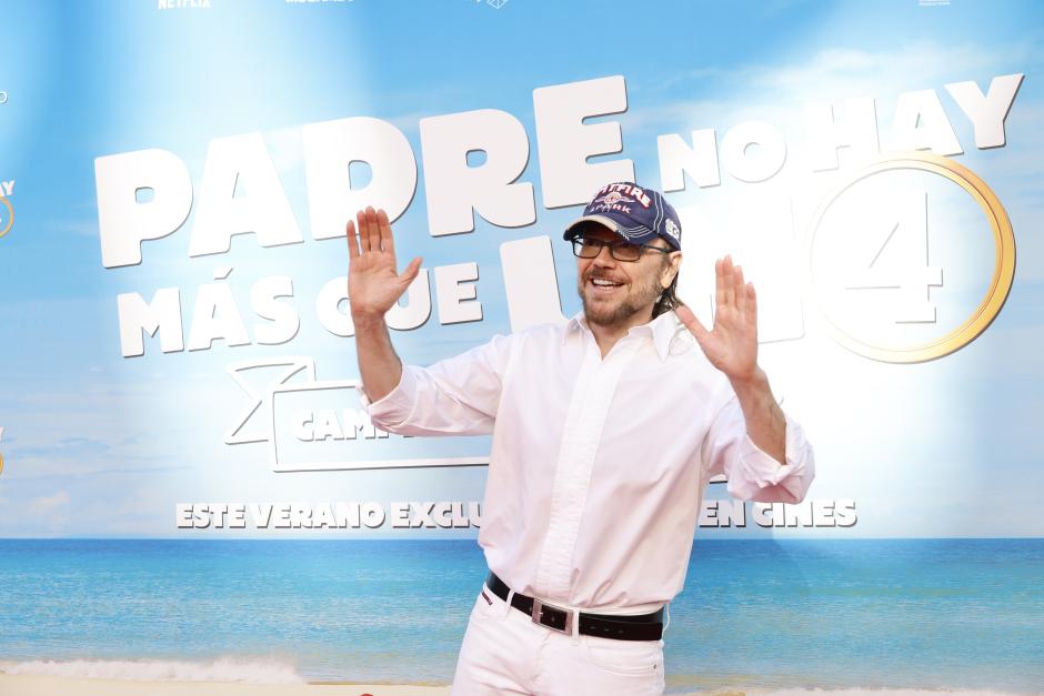 Actor Santiago Segura during the premiere of the movie "Padre no hay mas que uno 4" in Madrid, July 16, 2024