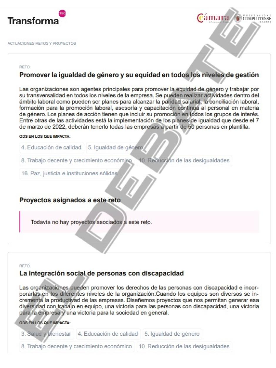 Un informe elaborado por la herramienta de Begoña Gómez