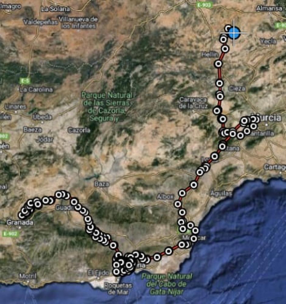 El viaje de Troncho por España