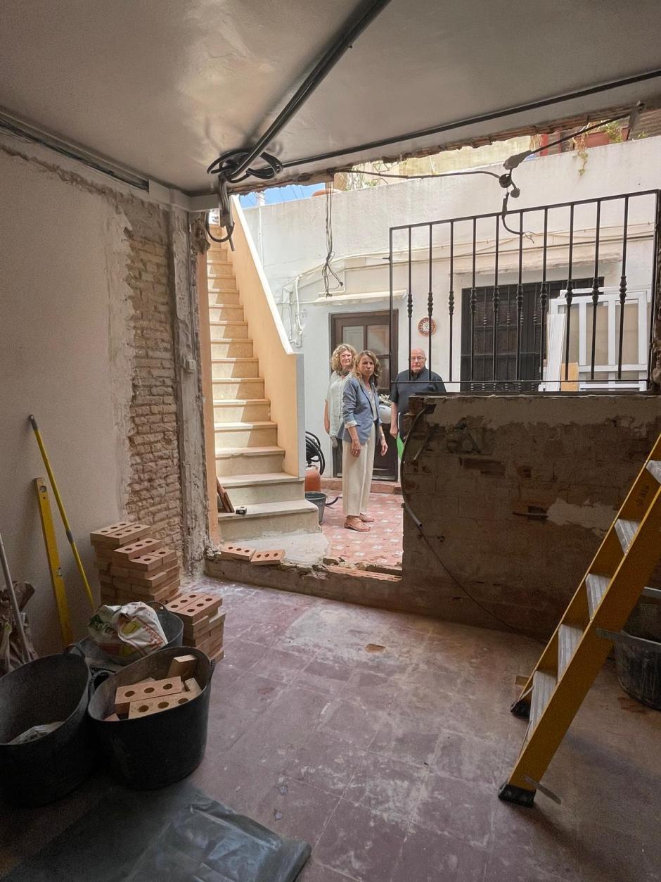 Imagen de la cocina de la Casa Natalicia de San Vicente Ferrer que será rehabilitada