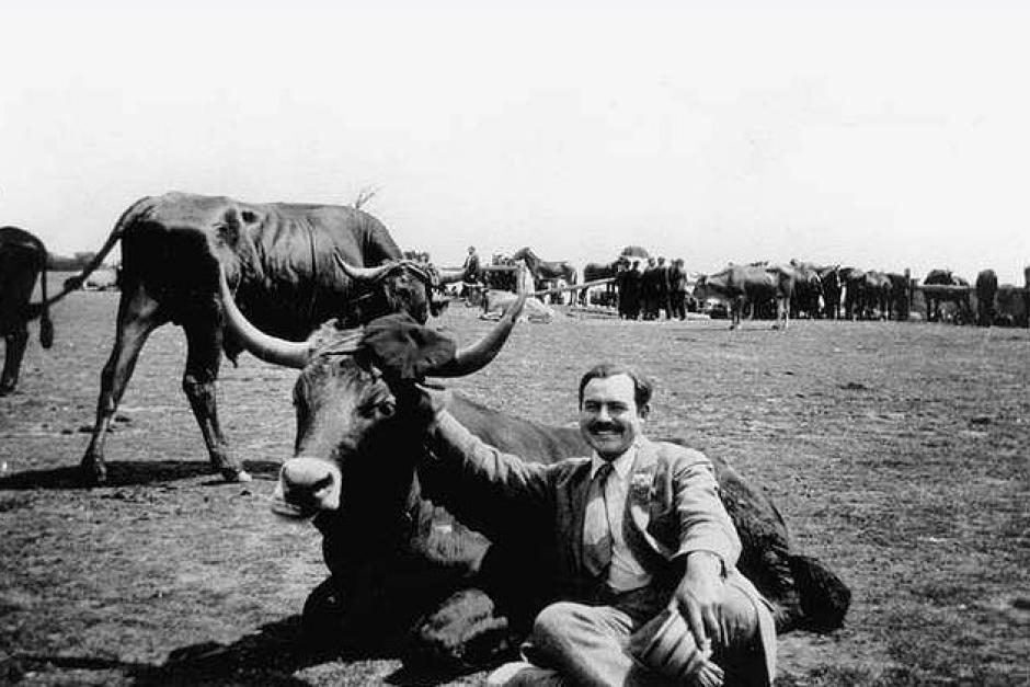 Hemingway en España en 1927