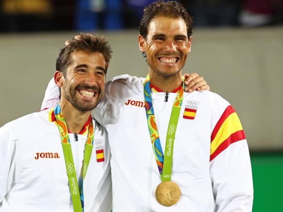 Nadal y Marc López se colgaron la medalla de oro en dobles en Río 2016