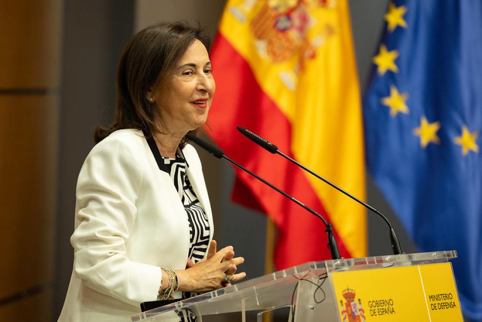 La ministra de Defensa Margarita Robles presenta la plataforma tecnológica de apoyo al acceso al mercado laboral "Es tu fuerza" de la Fundación CEOE