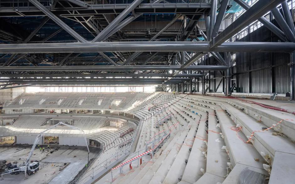 Obras del Roig Arena